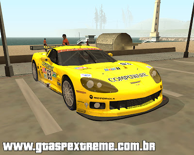 Chevrolet Corvette C6-R para grand theft auto